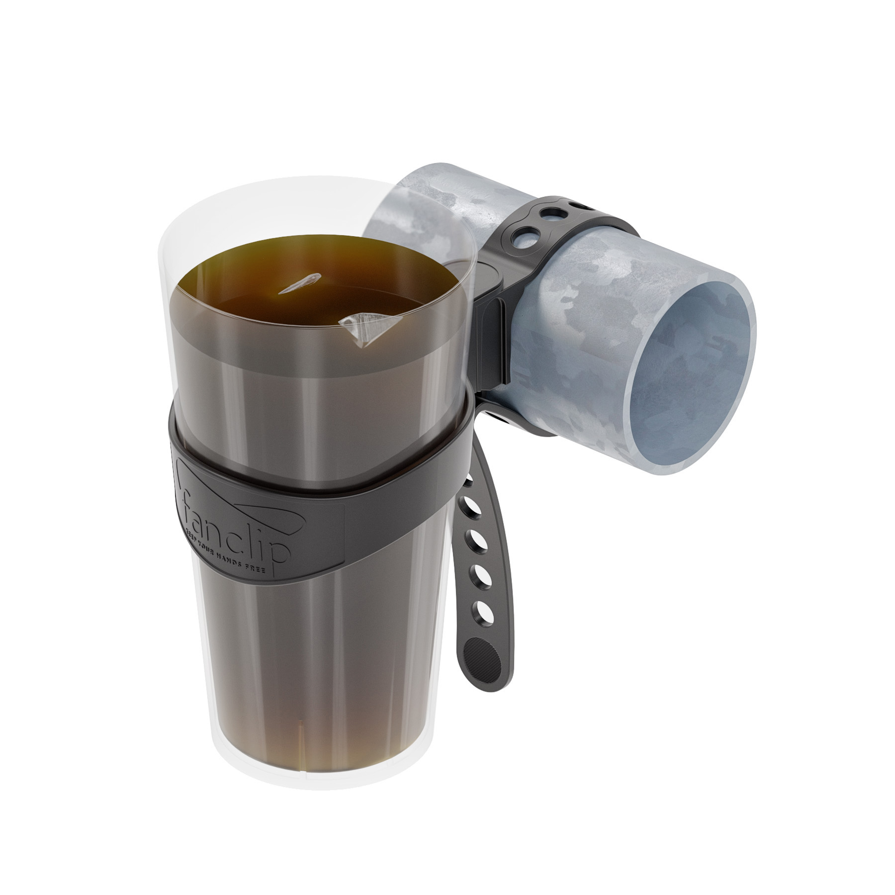 Getränkehalter im Fußballstadion